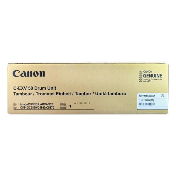 Canon C-EXV58 valec OPC 3770C002